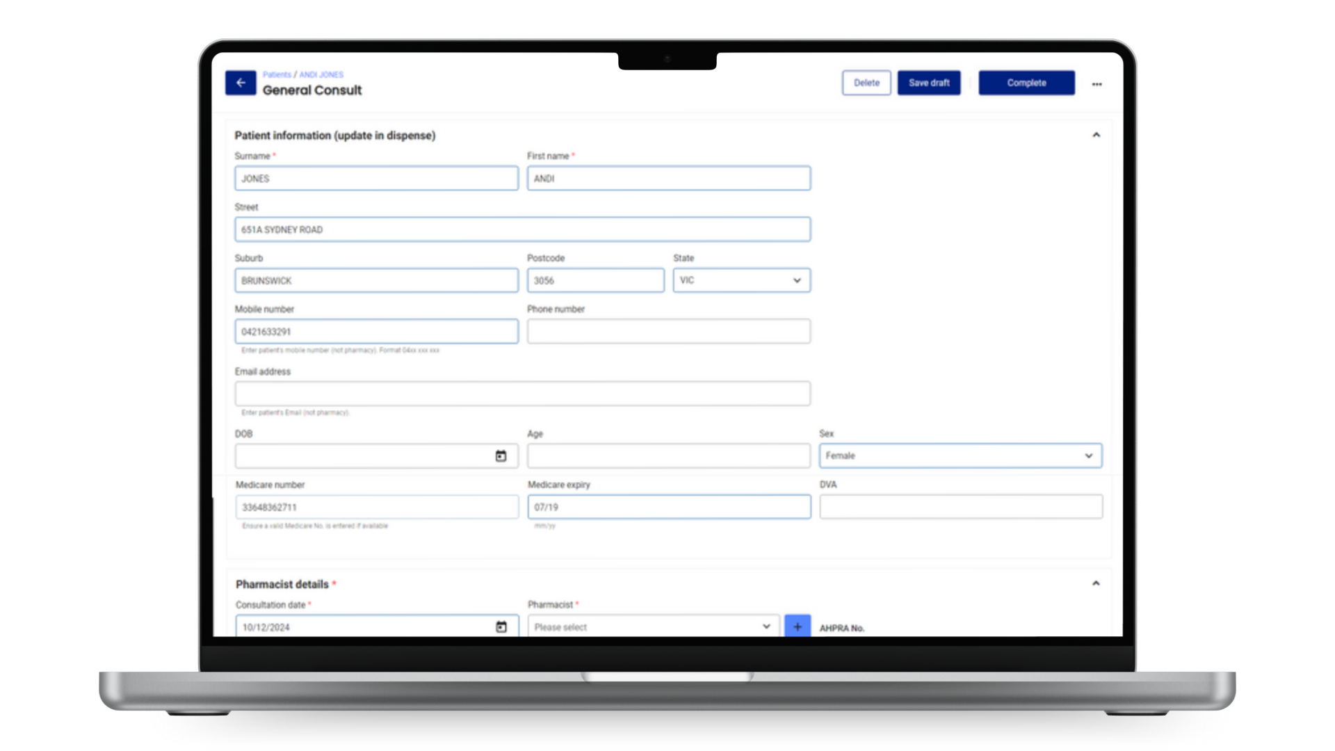 Strengthening ConsultPro patient interactions via omnichannel AI.